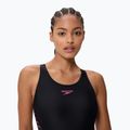 Damen-Einteiler Badeanzug Speedo Placement Muscleback anthracite/clover 4