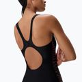 Damen-Einteiler Badeanzug Speedo Placement Muscleback anthracite/clover 5