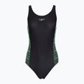 Damen-Einteiler Badeanzug Speedo Placement Muscleback anthracite/clover 6