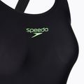 Damen-Einteiler Badeanzug Speedo Placement Muscleback anthracite/clover 8