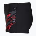  Jungen-Badeboxer Speedo Medley Logo Aquashort Anthracite/Hrr 3