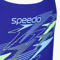 Kinder Badeanzug Speedo Medley Logo Medalist sapphire/mayan blue 3
