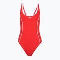 Einteiliger Damen-Badeanzug Speedo Texture Bound Scoop high risk red/bright white