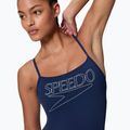 Damen-Badeanzug Speedo Endurance+ Logo Thin Strap peacoat 4
