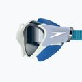 Damen-Schwimmbrille Speedo Biofuse 2.0 Mirror light honeydew/cobalt/silver mirror 3