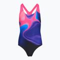 Kinder Badeanzug Speedo Digital Placement Splashback pink/anthracite