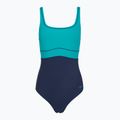 Damen-Einteiler Badeanzug Speedo Shaping Contour Eclipse peacock teal/peacoat