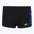  Jungen-Badeboxer Speedo Digital Panel Aquashort Anthracite/Clover