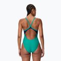 Damen-Badeanzug Speedo Solid Racerback Peacock Teal/Peacoat 2