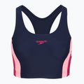Damen-Einteiler Badeanzug Speedo Colourblock Splice 2.0 peacoat/pink 3
