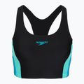Damen-Einteiler Badeanzug Speedo Colourblock Splice 2.0 anthracite/mayanblue 3