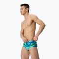 Herren Badeboxer Speedo Printed 13.5 cm Brief sunset grove/green 3