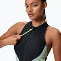 Damen Badeanzug Speedo Ocean Flex Zip black/pale clover 4