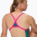 Einteiliger Damen-Badeanzug Speedo Solid Turnback peacock 4