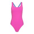 Damen-Badeanzug Speedo Solid Powerback neon flamingo