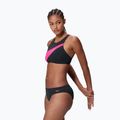 Damen-Bikini Speedo Hyperboom Butterfly Back anthracite/margarita pink 3