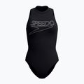Damen-Einteiler Badeanzug Speedo Endurance+ Logo Hydrasuit anthracite 3
