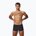 Herren-Badeboxer Speedo Hyperboom Aquashort anthracite/high risk red