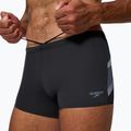 Herren-Badeboxer Speedo Hyperboom Aquashort anthracite/coin grey 4