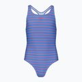 Kinder Badeanzug Speedo Stripe Print Medalist periwinkle blue