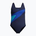 Kinder-Badeanzug Speedo Hyperboom Butterfly Back peacoat/deep sapphire