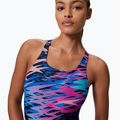 Damen-Badeanzug Speedo Hyperboom Print Medalist anthracite 4