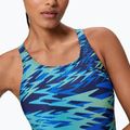Damen-Einteiler Badeanzug Speedo Hyperboom Print Medalist peacoat 4