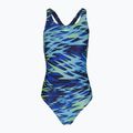 Damen-Einteiler Badeanzug Speedo Hyperboom Print Medalist peacoat 6