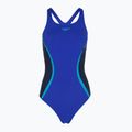 Damen-Einteiler Badeanzug Speedo Solid Splice Medalist sapphire/peacoat