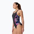 Damen Badeanzug Speedo Hyperboom Splice Muscleback anthracite/margarita pink 3