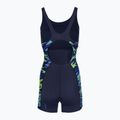 Damen-Einteiler Badeanzug Speedo Hyperboom Splice Muscleback Legsuit peacoat/sapphire 2