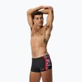 Badeboxer Speedo Hyperboom Splice Aquashort anthracite/high risk red 3