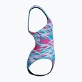 Einteiliger Kinder-Badeanzug Speedo Hyperboom Print Medalist margarita pink 4