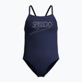 Kinder Badeanzug Speedo Endurance+ Logo Thinstrap peacoat
