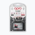 Mundschutz Opro Platinum black/white/red 2