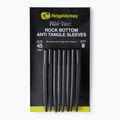 RidgeMonkey Connexion Rock Bottom Tungsten Anti Tangle Sleeves braun RMT101