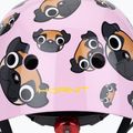 Hornit Mops rosa/brauner Kinderfahrradhelm 7