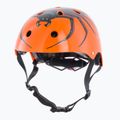 Hornit Spider orange/schwarzer Kinderfahrradhelm