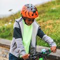 Hornit Spider orange/schwarzer Kinderfahrradhelm 11