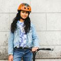 Hornit Spider orange/schwarzer Kinderfahrradhelm 15