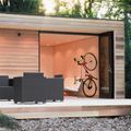 Hornit Clug Pro Roadie wandmontierter Fahrradbügel schwarz 7761RCP 4