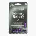 Peaty's X Chris King MK2 Presta Tubeless-Ventilsatz 42 mm violett 2