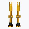 Peaty's X Chris King MK2 Presta Tubeless-Ventile Satz 42 mm gold