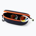 Etui für Schwimmbrille ZONE3 Protective Swim Goggle Case navy/orange 2
