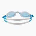 Kinder-Schwimmbrille Splash About Piranha Azure weiß und blau SOGJPA 5