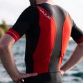 Triathlonanzug Herren HUUB Race Long Course Tri Suit schwarz-rot RCLCS 9