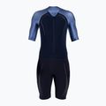 Triathlonanzug Herren HUUB Anemoi Aero + Flatlock schwarz-blau ANEPF