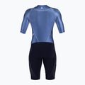 Triathlonanzug Herren HUUB Anemoi Aero + Flatlock schwarz-blau ANEPF 2