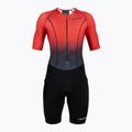 Triathlonanzug Herren HUUB Commit Long Course Suit schwarz-rot COMLCS