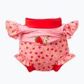 Einteiliger Kinderbadeanzug mit Windel Splash About Happy Nappy Frills Erdbeerfeld 3